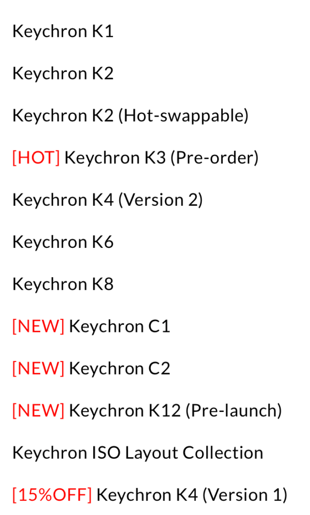 キーの数がちょうどいい「Keychron K6」